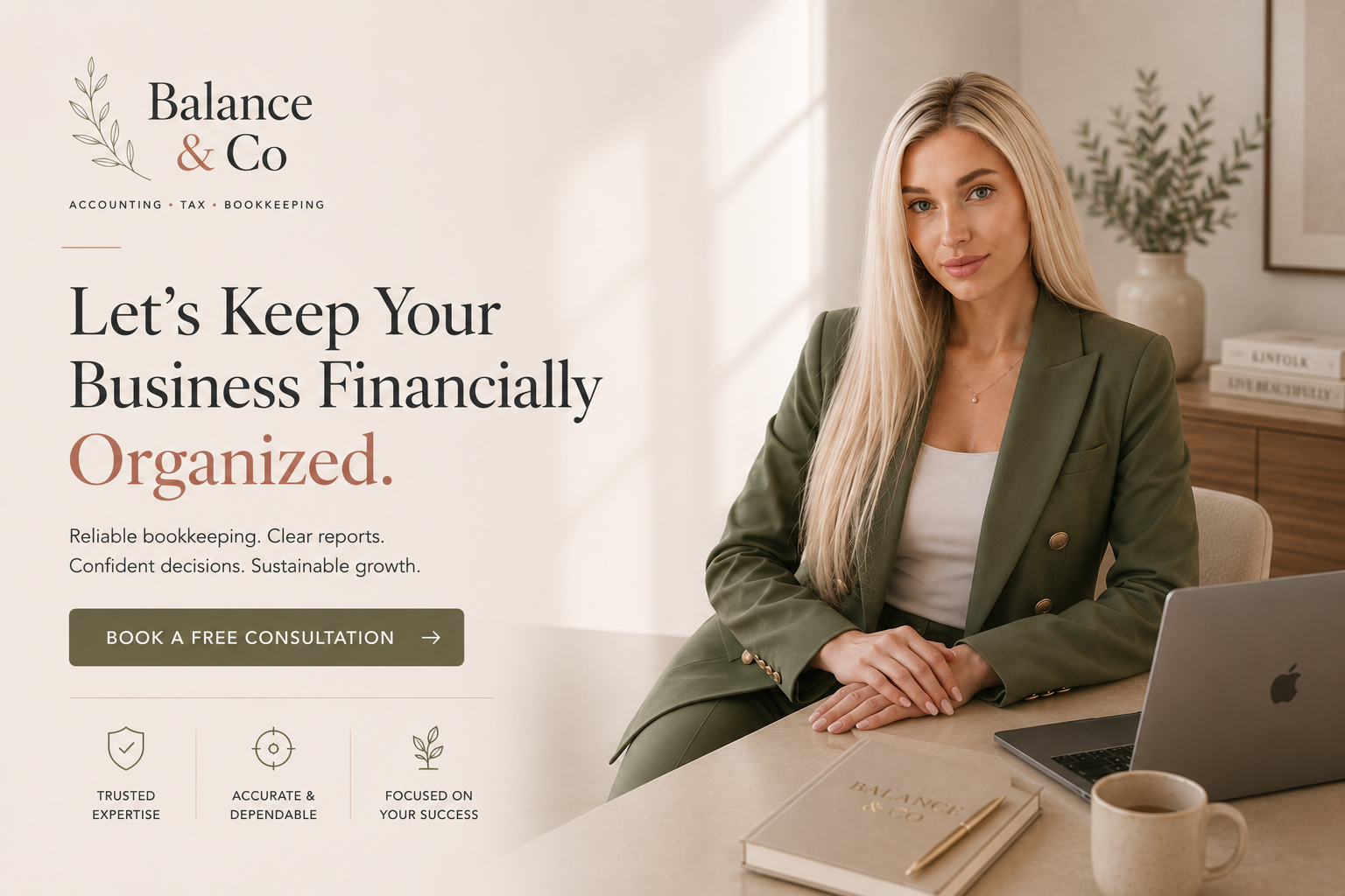 Let's Keep Your Business Financially Organized
